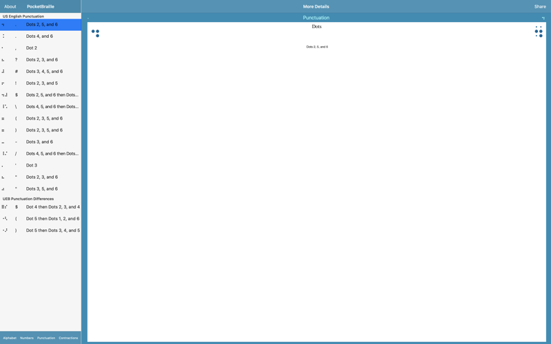 PocketBraille screenshot 3