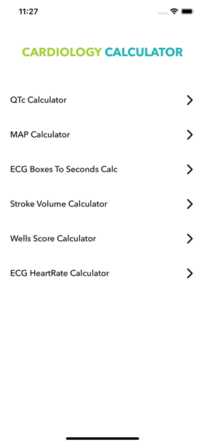 Cardiology Calculators