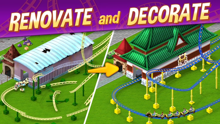 RollerCoaster Tycoon® Puzzle screenshot-0