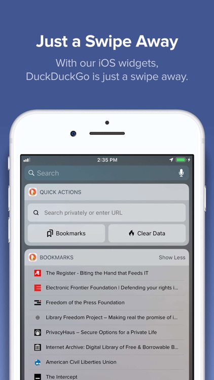 DuckDuckGo Privacy Browser screenshot-4