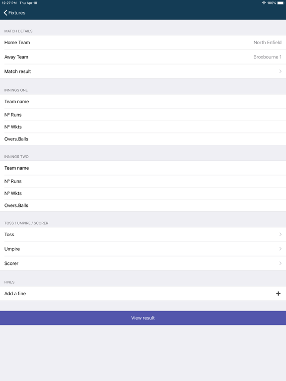 Screenshot #6 pour Herts Junior Leagues Results