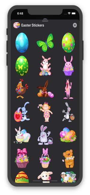 Easter Stickers & Emojis(圖7)-速報App