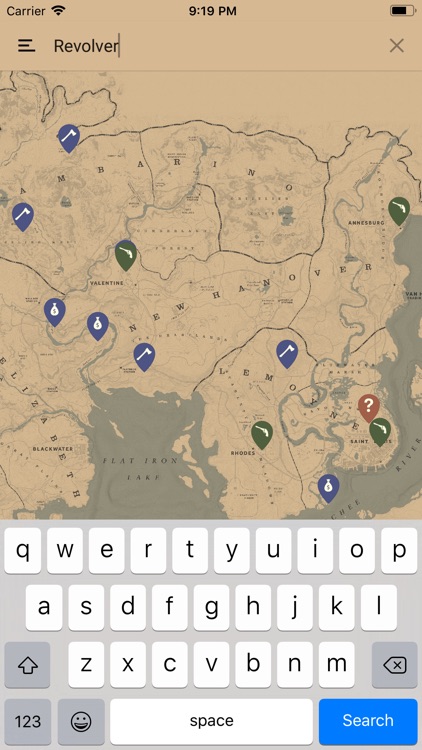 Unofficial Map for RDR2 screenshot-3