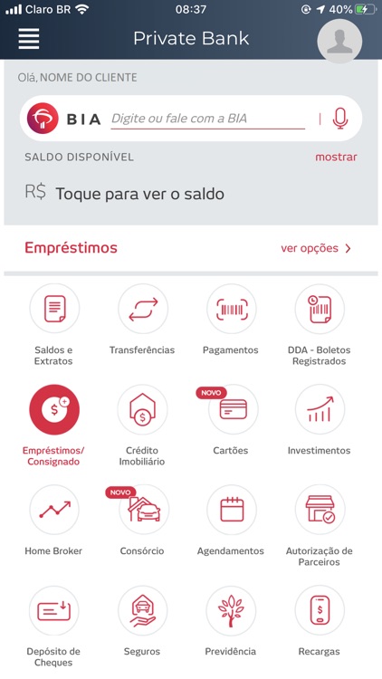 Bradesco Private screenshot-4