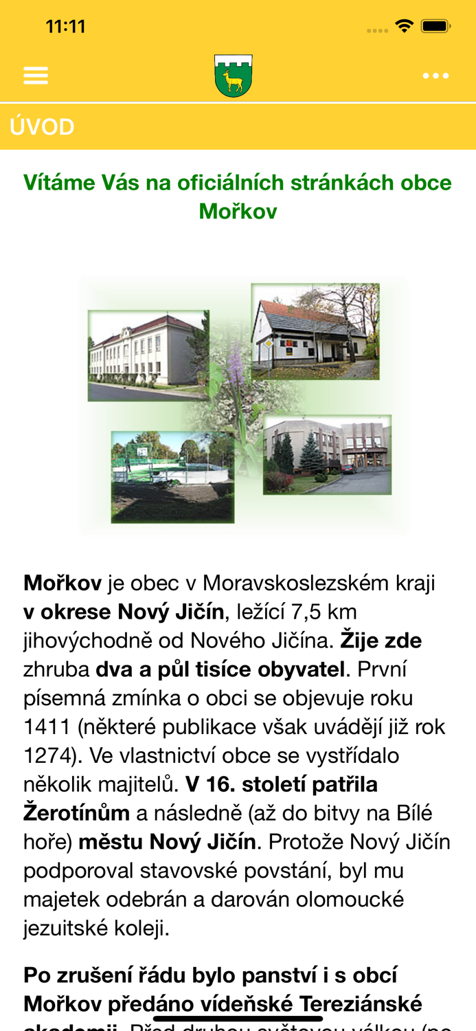 Obec Mořkov
