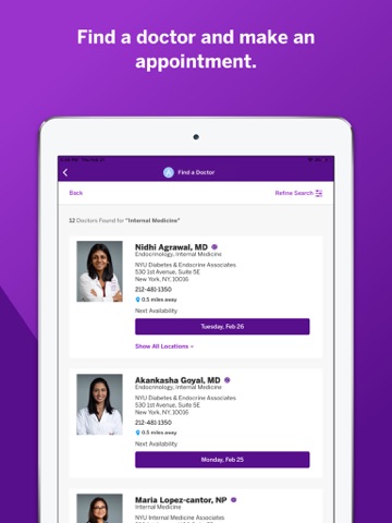 NYU Langone Health screenshot 4