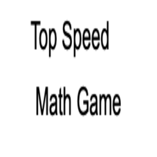 TopSpeedMathGame