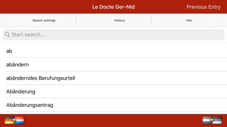 Le Docte Dutch-German