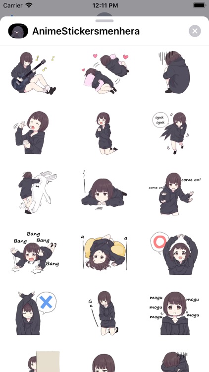 Menhera-chan Stickers for WhatsApp 2019 Free Download