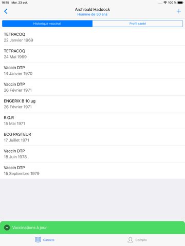 MesVaccins - Suivi des vaccins screenshot 2