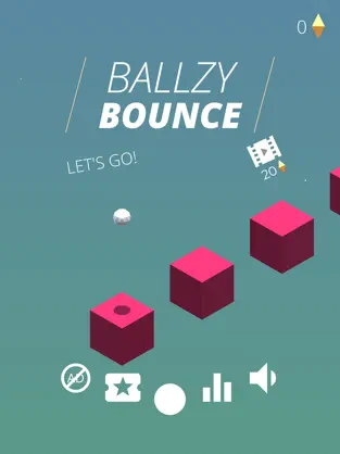 Ballzy Bounce, game for IOS