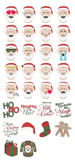 Game screenshot Santa - MerryMojis apk