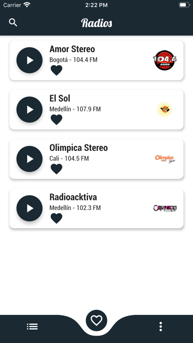Radios de Colombia AM y FM screenshot 3