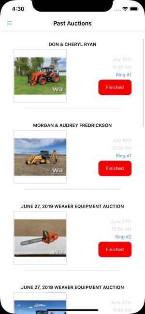 Weaver Auctions(圖1)-速報App