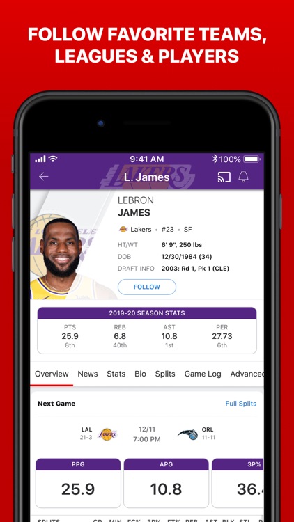 ESPN: Live Sports & Scores screenshot-8