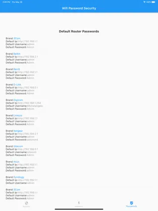 Screenshot 5 Wifi Password Security iphone