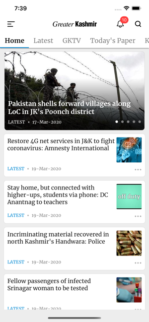 Greater Kashmir for iPhone(圖1)-速報App