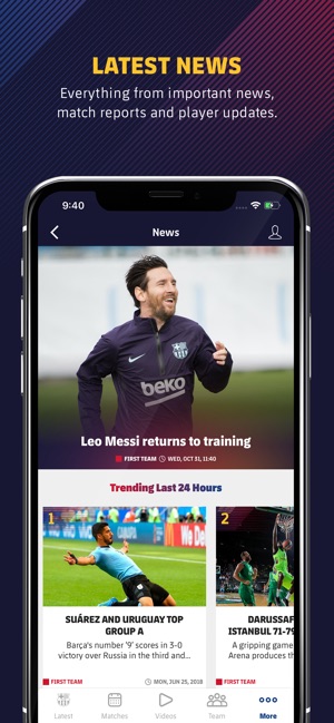 FC Barcelona Official App(圖6)-速報App