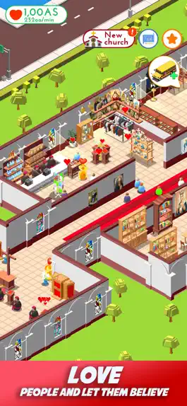 Game screenshot Idle Church: Jesus Loves You mod apk