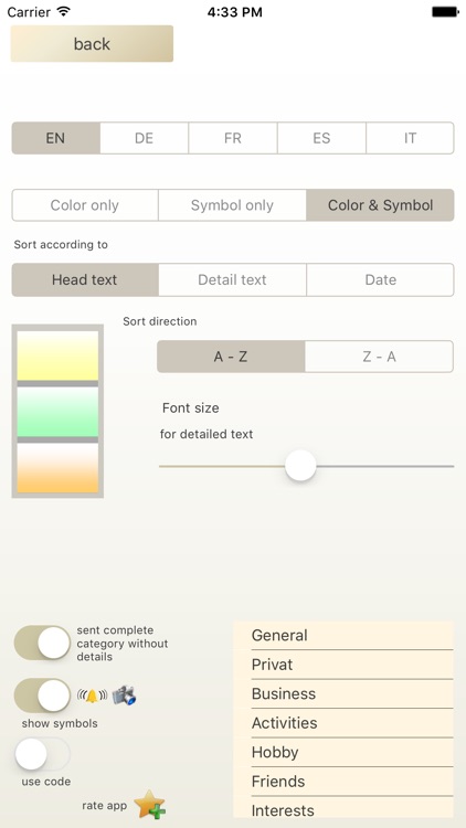 E&Q Notes lite screenshot-3