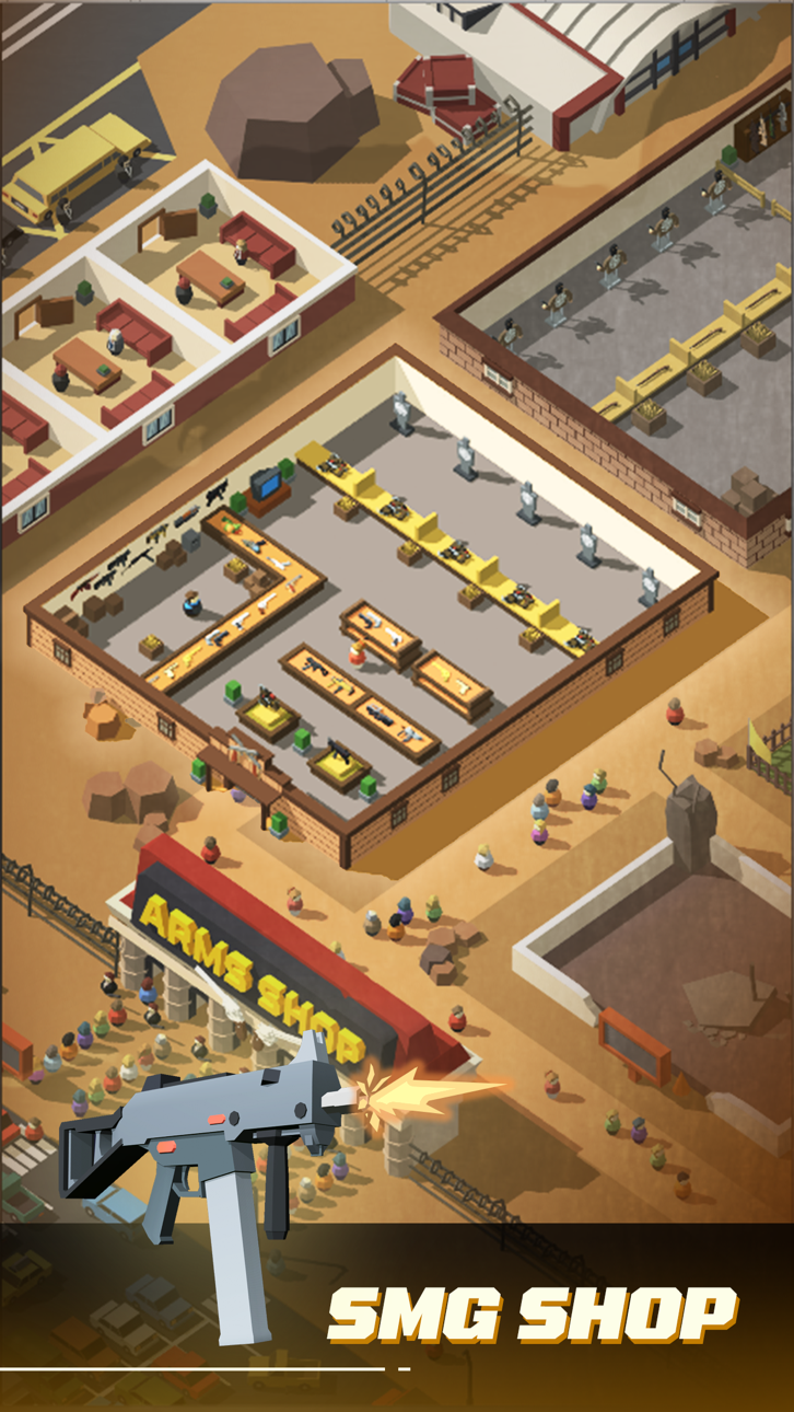 Idle Arms Dealer Tycoon Hack screenshot 2 - iOS game interface