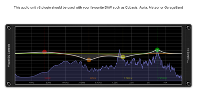 Visual EQ Console AUv3 Plugin screenshot 2