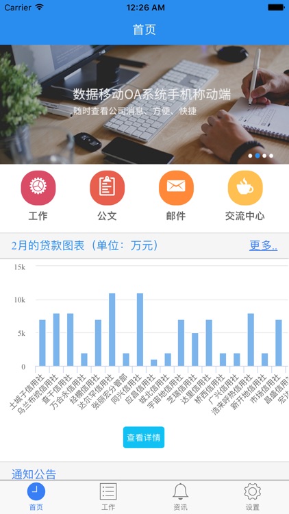 克旗农商银行OA