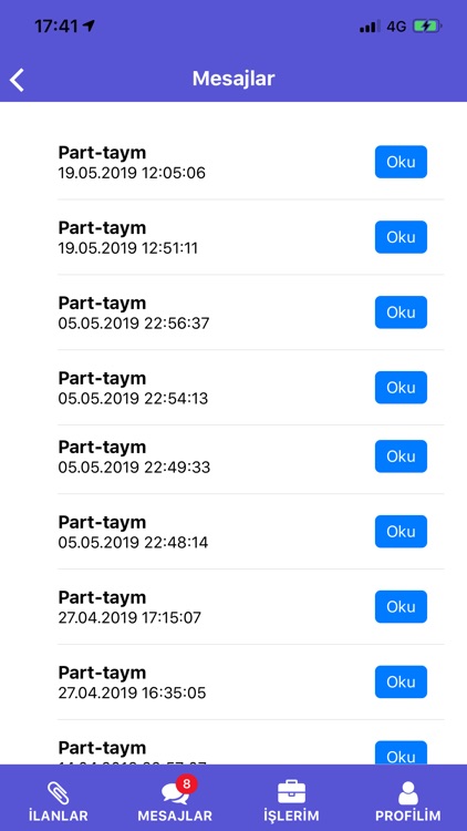 Parttaym App screenshot-3