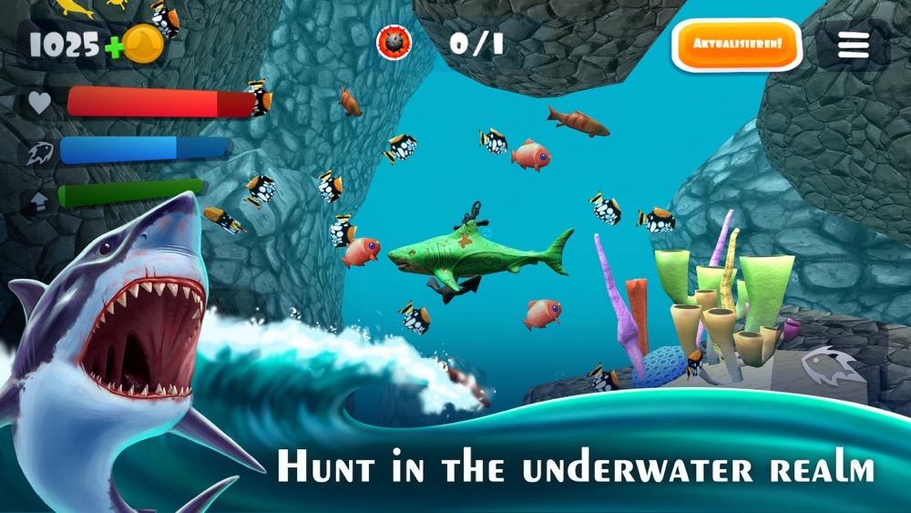 Hunting Shark Simulator: Ocean App for iPhone - Free Download Hunting