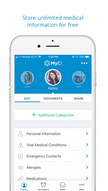 MyID – Medical ID Profile screenshot-0