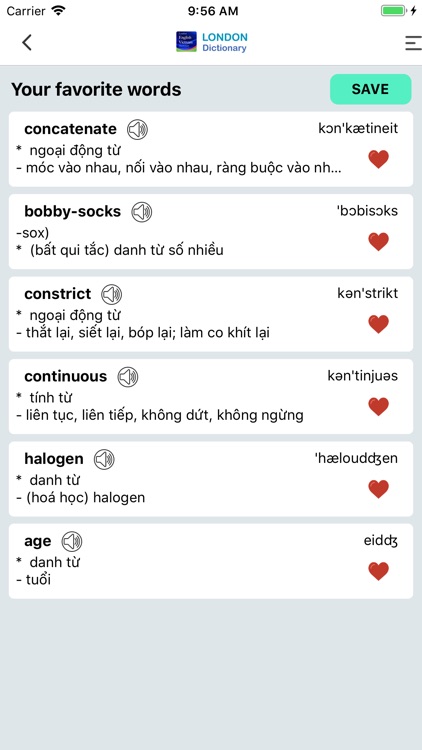 Tu Dien Anh Viet V-Dictionary screenshot-3