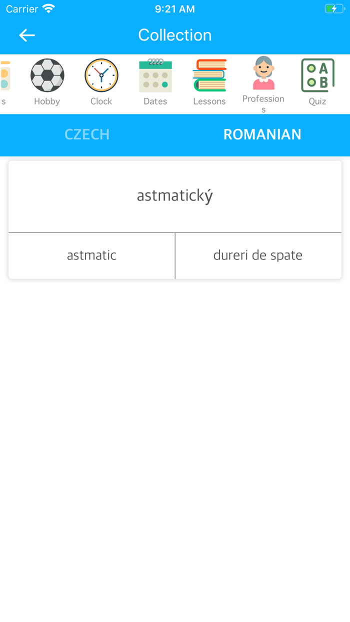 Czech Romanian Dictionary