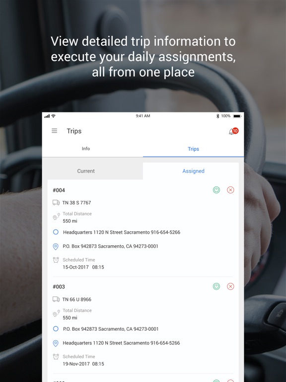 Screenshot #6 pour FMS - Driver Lite
