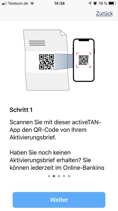 Sperrer-activeTAN screenshot 3