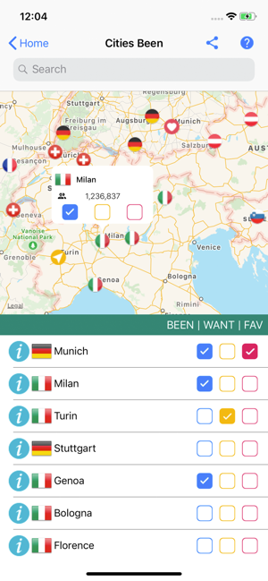 Places Been - Travel Tracker(圖2)-速報App