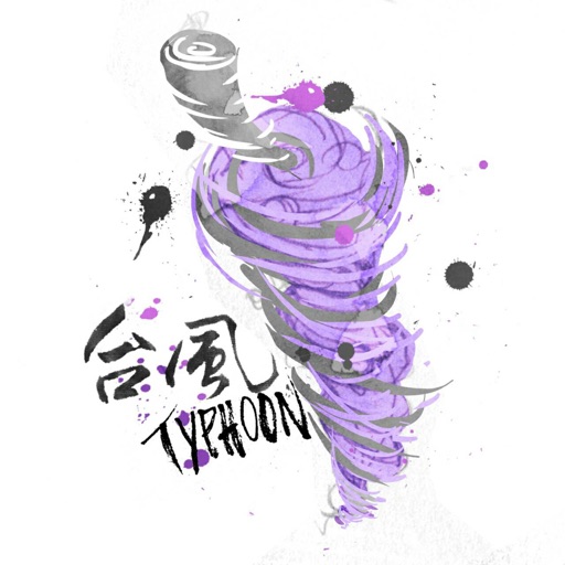 Typhoon Bubble Tea Icon