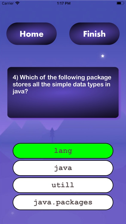 Sun Java Quiz