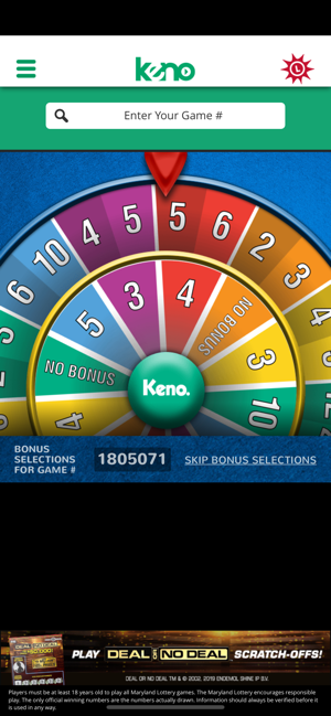 Md Lottery Keno Racetrax On The App Store