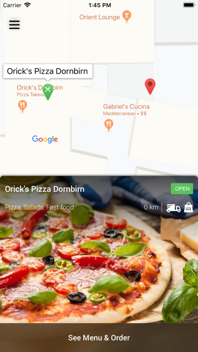 Orick's Pizza screenshot 2