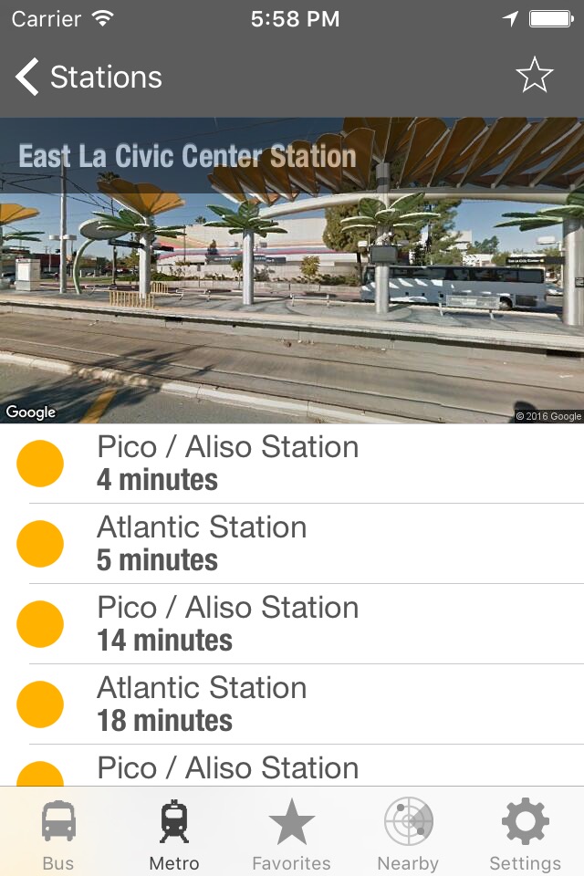LA Metro and Bus screenshot 2