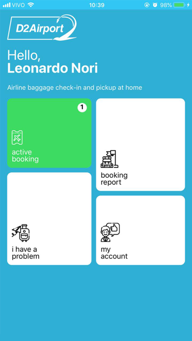 D2Airport Bag Remote Check-in screenshot 3