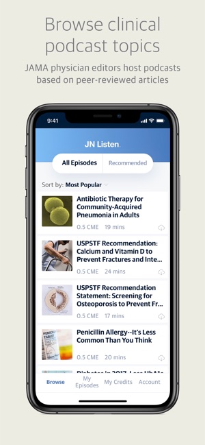 JN Listen: Audio CME from JAMA(圖3)-速報App