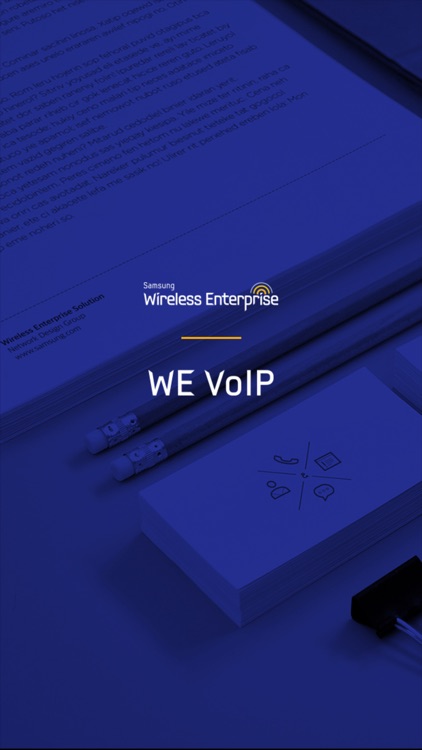 Samsung WE VoIP