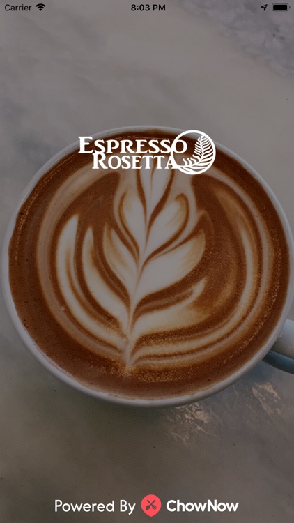 Espresso Rosetta