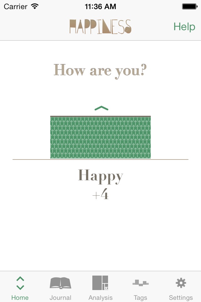 Happiness Mood Journal screenshot 2
