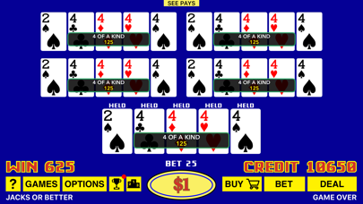 The Classic Video Poker screenshot 3