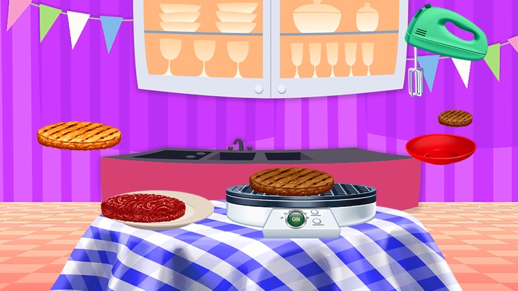 Burgers Cook Fever Food Game screenshot-4