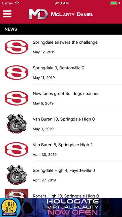 Springdale Bulldogs Athletics screenshot-8