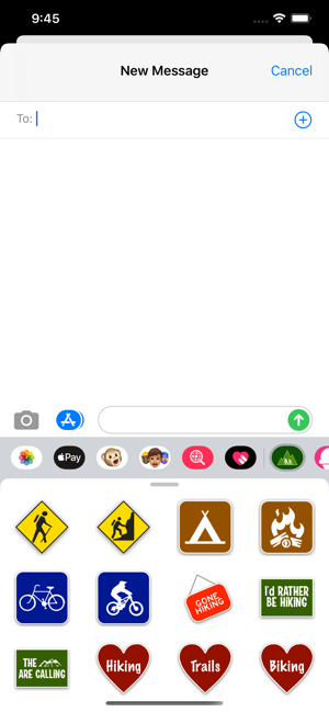 Hiking Emoji Stickers(圖1)-速報App