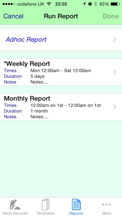 Work Diary Pro - Cloud screenshot-3